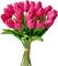 Silk Tulip Bouquet: 20pcs for Mother's Day, Easter, Valentine's, and More